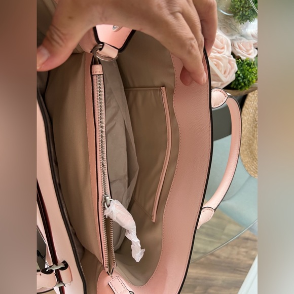 Ralph Lauren's Hanna Satchel Pink Opal - Picture 6 of 8